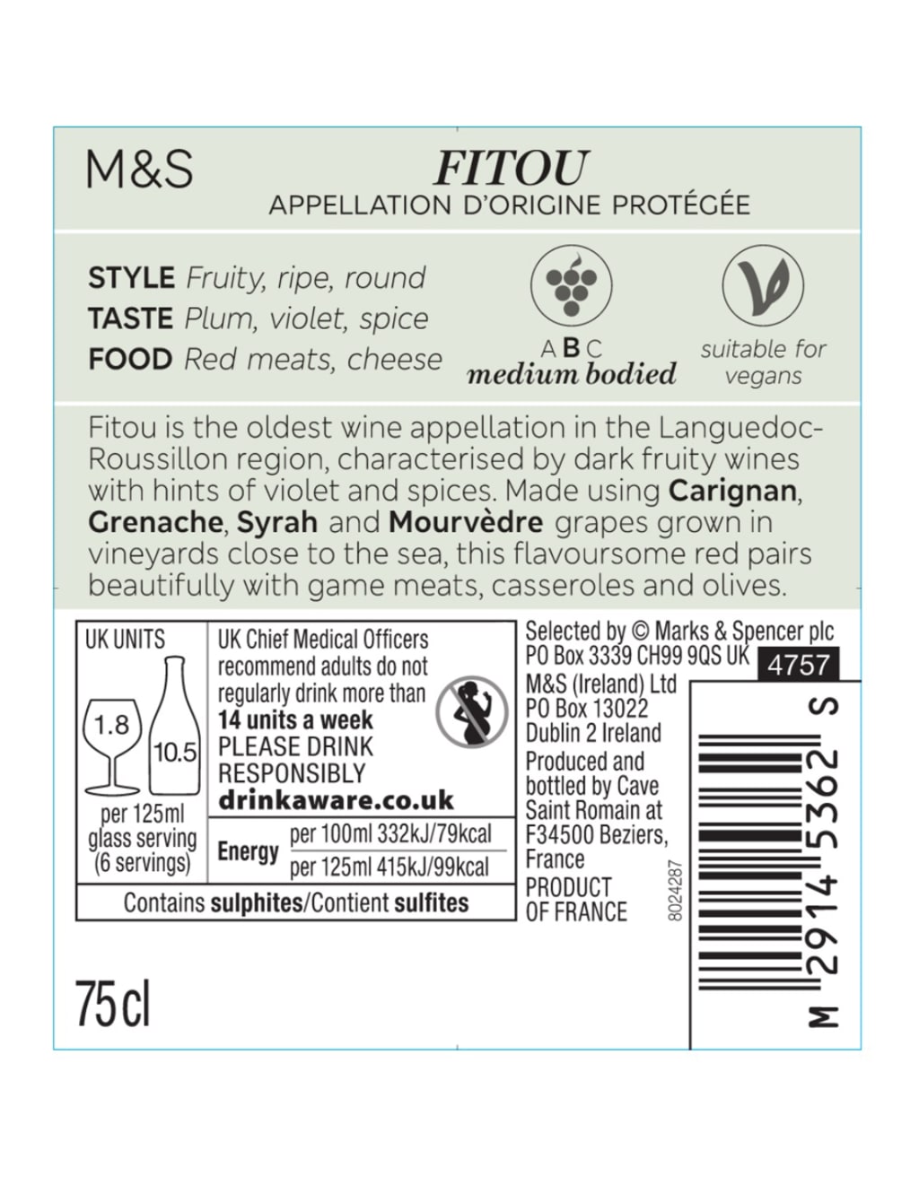 Fitou - Case of 6 3 of 3