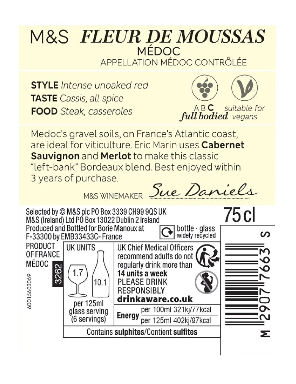 Fleur De Moussas Medoc - Case of 6 3 of 3