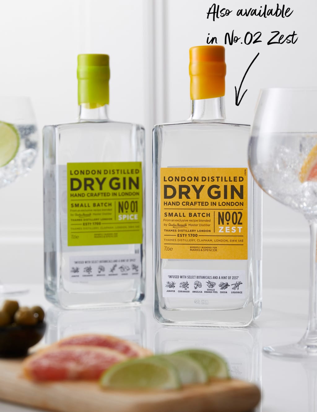 M&S Spice Gin - Single Bottle 3 of 3