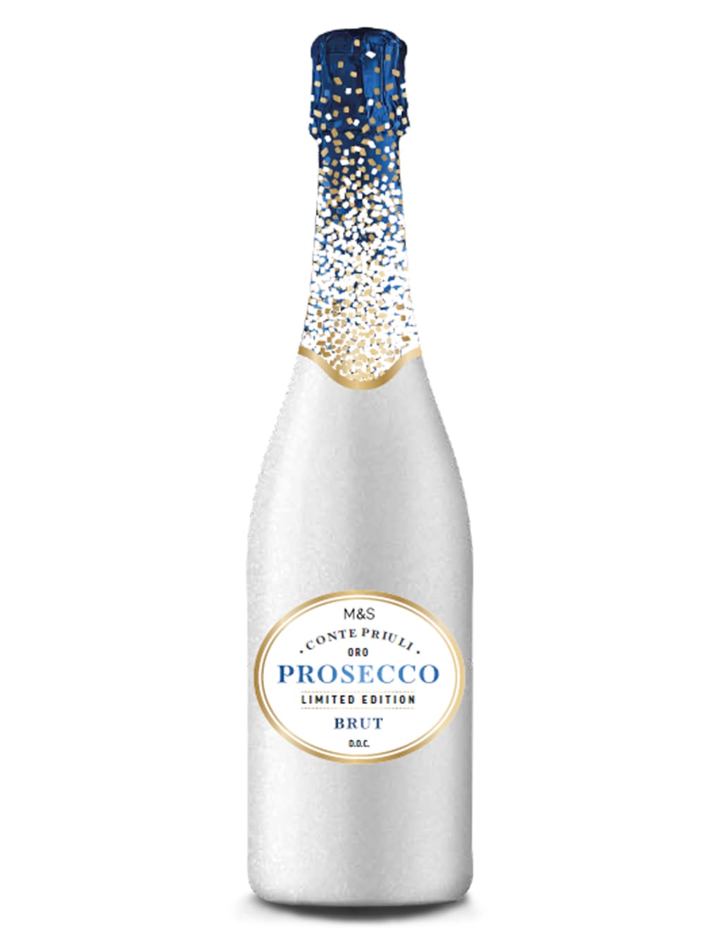 Festive Limited Edition Conte Priuli Oro Prosecco - Case of 6 1 of 2