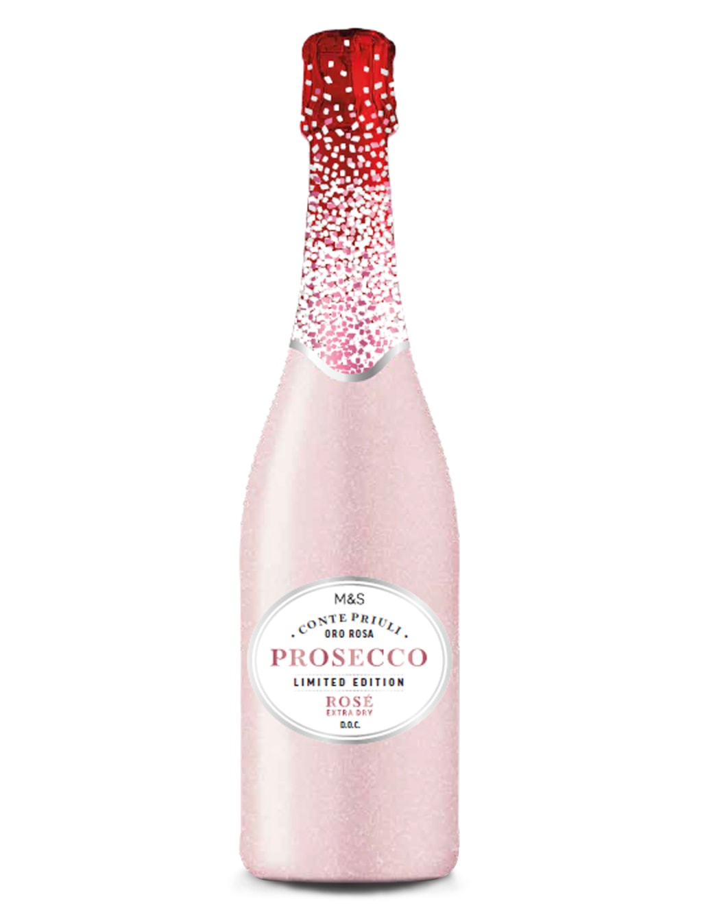 Summer Limited Edition Conte Priuli Oro Rosa Prosecco Rosé - Case of 6 1 of 2