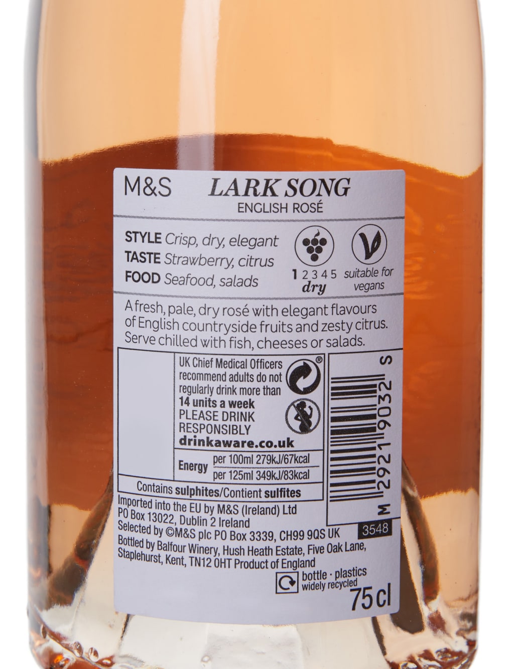 Lark Song English Rosé by Balfour - Case of 6 3 of 3