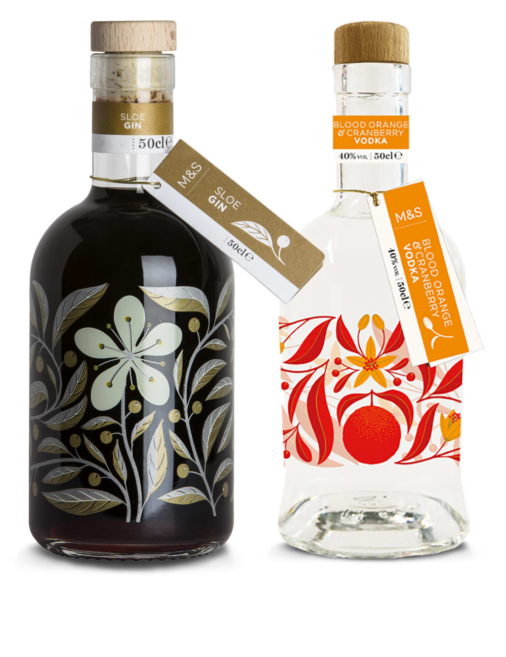 Spirit of M&S Sloe Gin & Blood Orange & Cranberry Vodka 1 of 1