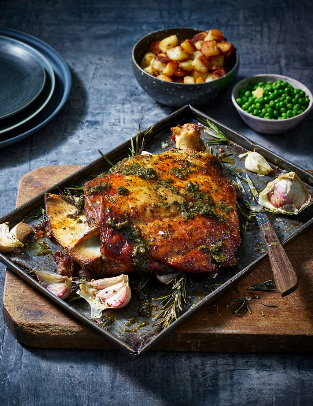 Slow Cooked Lamb Shoulder with Mint Drizzle (Serves 6) - (Last Collection Date 30th September 2020) 2 of 3