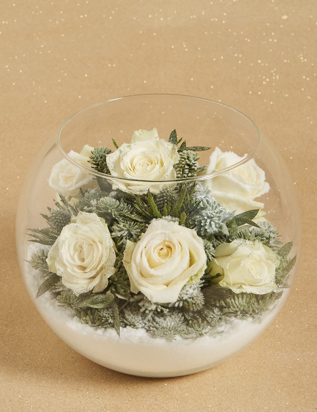 Snow Globe Christmas Vase 1 of 5