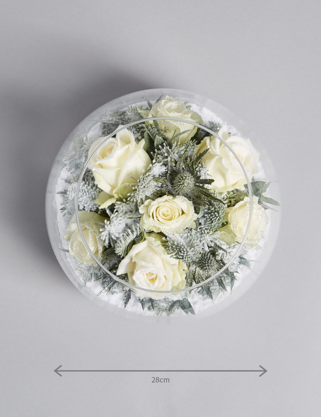 Snow Globe Christmas Vase 4 of 5