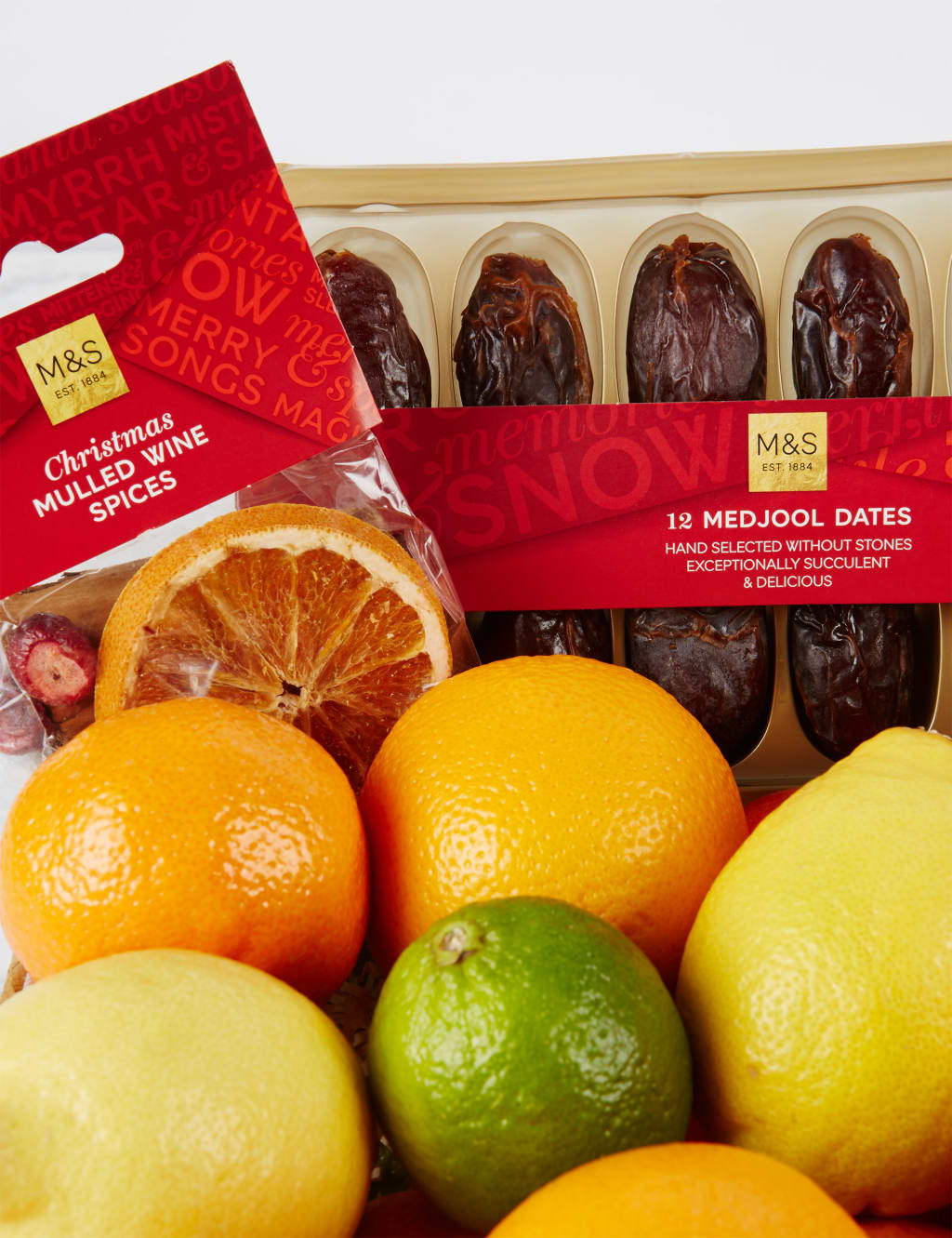 Christmas Mulled Wine & Fruit Hamper 3 of 5