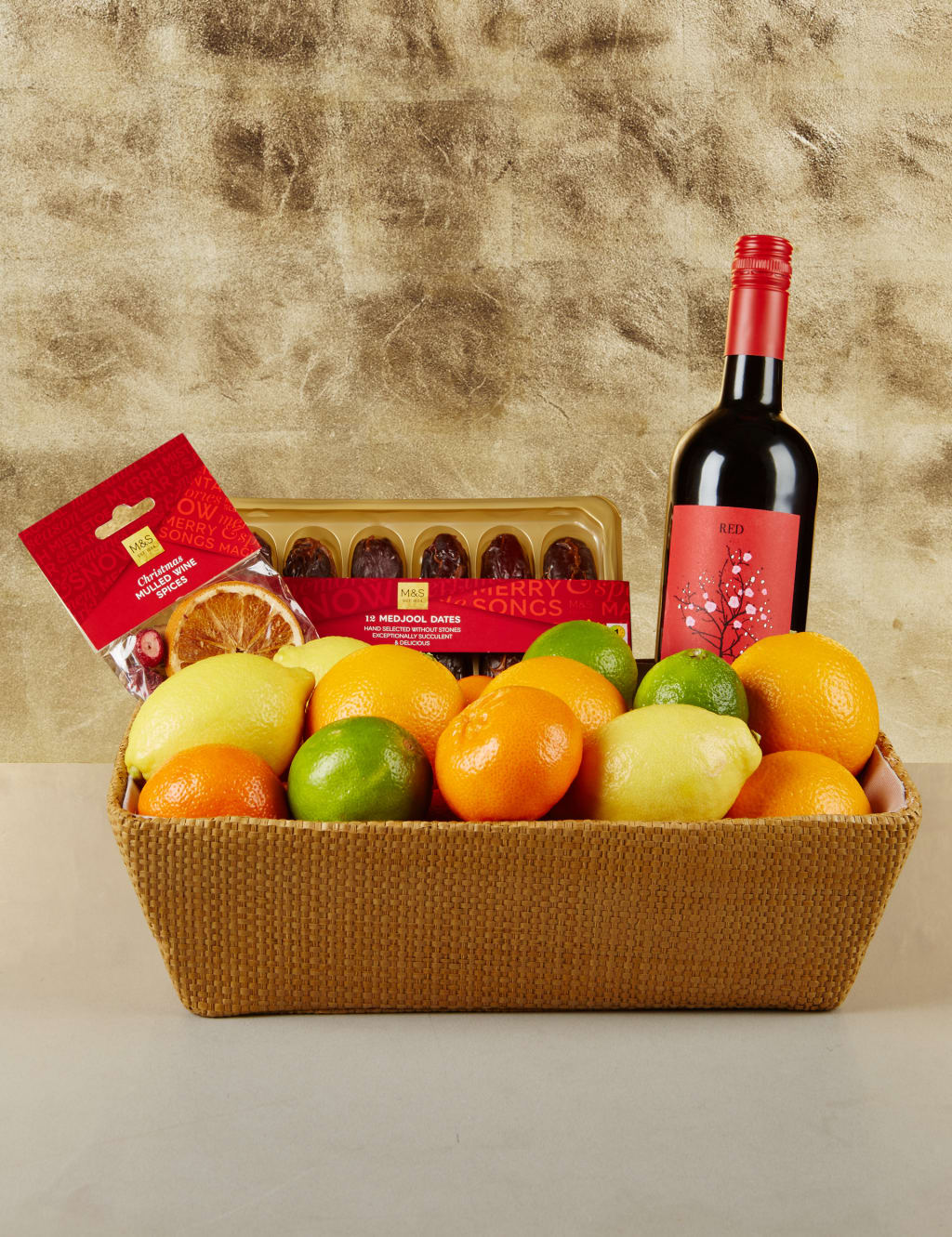 Christmas Mulled Wine & Fruit Hamper 5 of 5