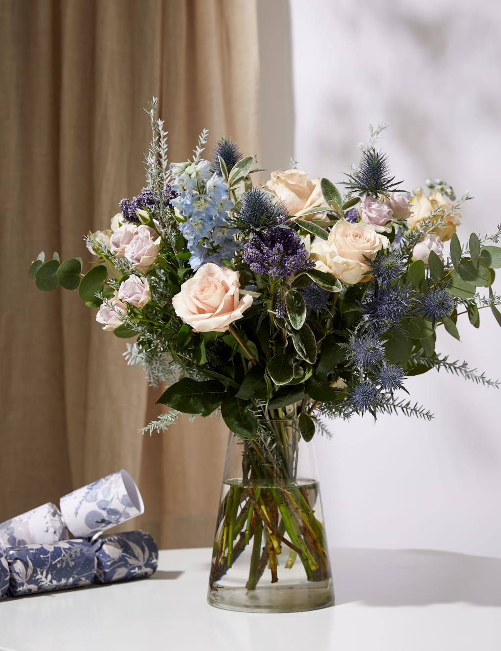 Luxury Dusty Pink Rose Bouquet 1 of 6