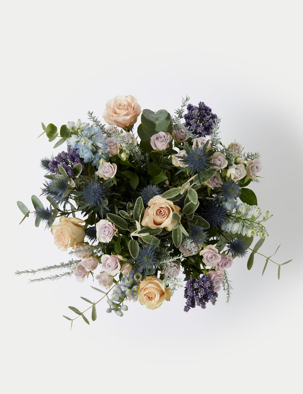 Luxury Dusty Pink Rose Bouquet 2 of 6