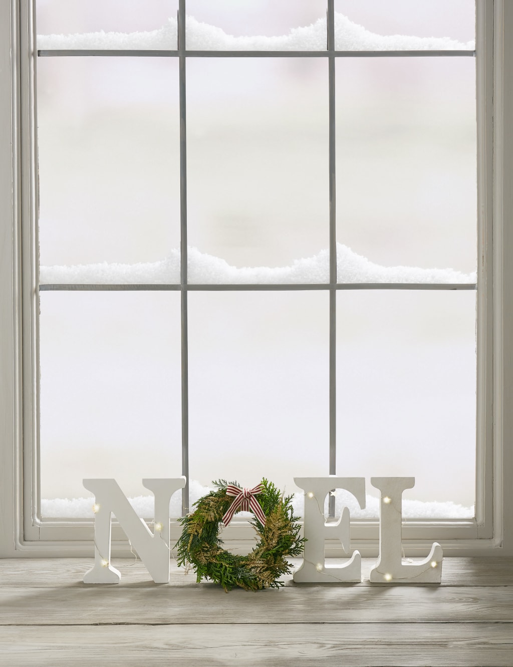 Christmas Letterbox Mini Wreath NOEL Decoration 4 of 6
