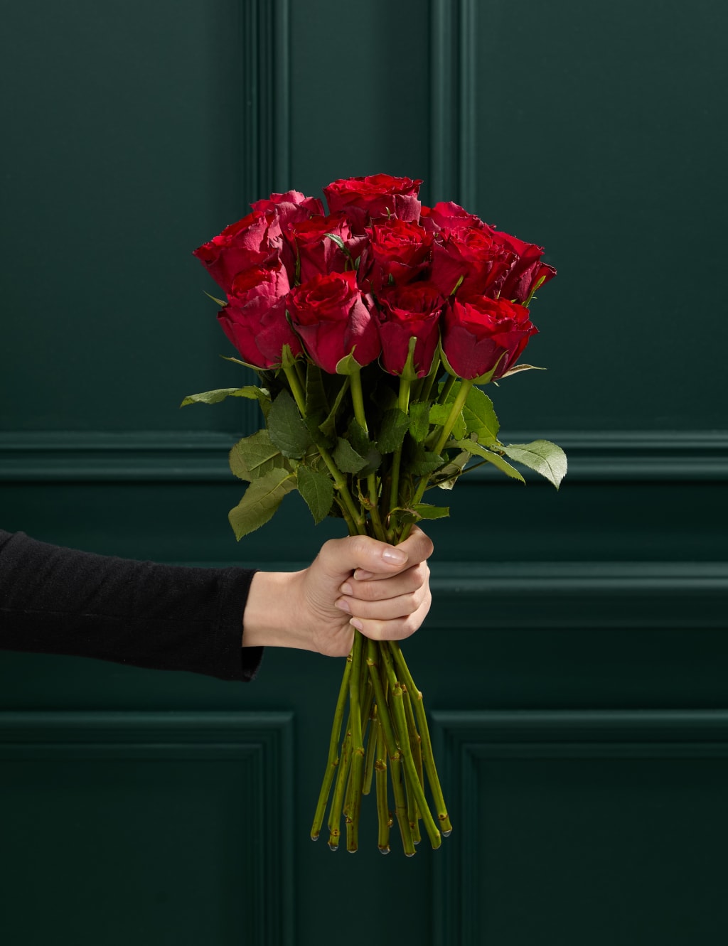 Dozen Red Valentine's Roses Bouquet 1 of 5
