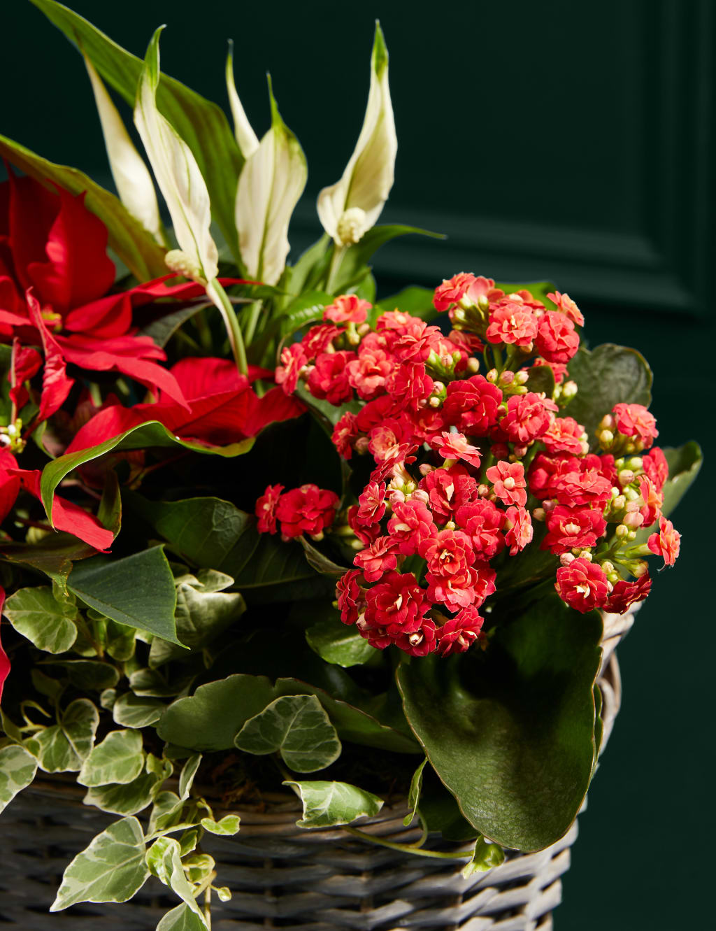 Red Christmas Basket 2 of 3