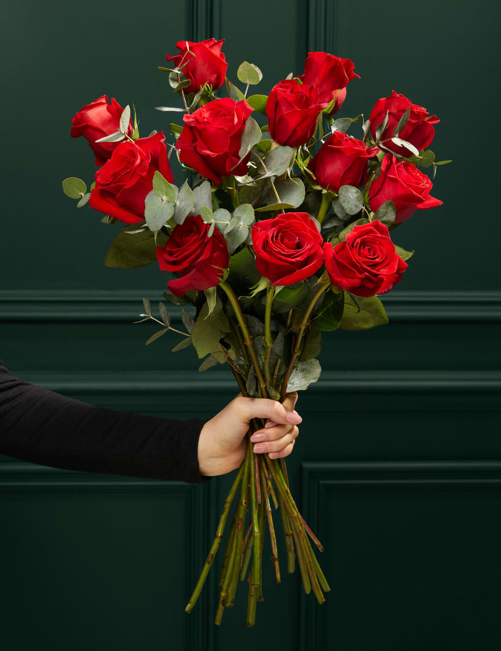 Dozen Valentine's Freedom™ Red Roses Bouquet 1 of 5