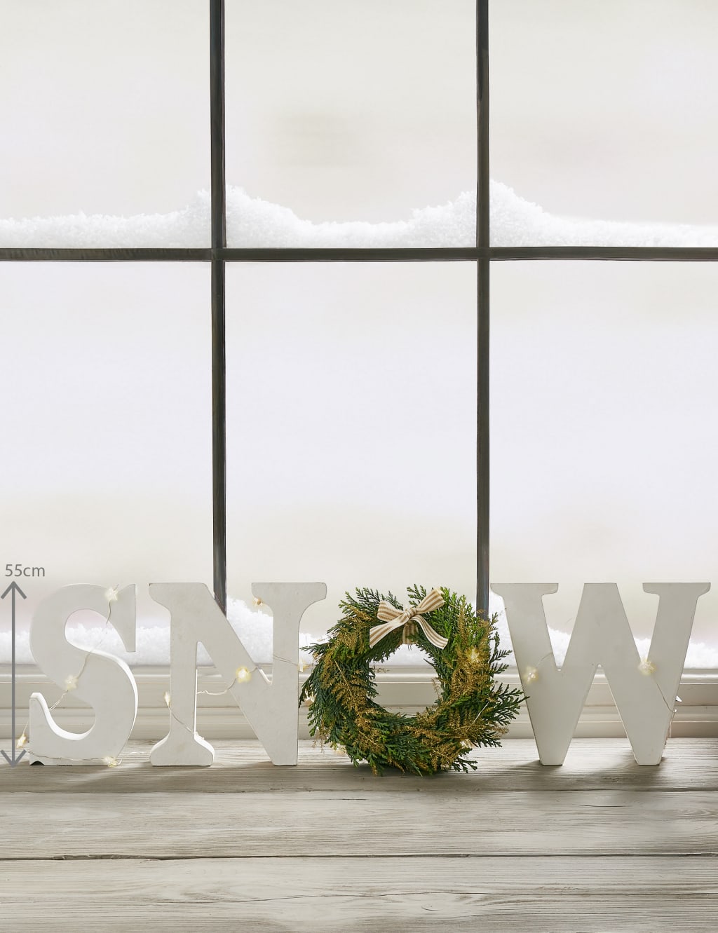 Christmas Postal Letterbox SNOW Decoration 3 of 6