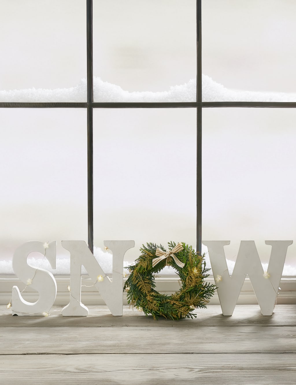 Christmas Postal Letterbox SNOW Decoration 2 of 6