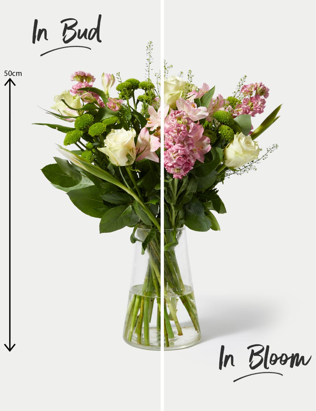 Roses, Alstroemeria & Stocks Bouquet 5 of 5