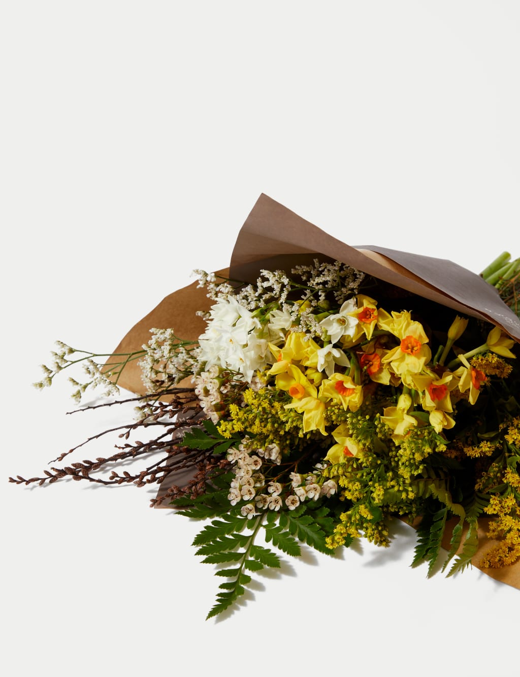 Narcissi & Foliage Posy 5 of 6