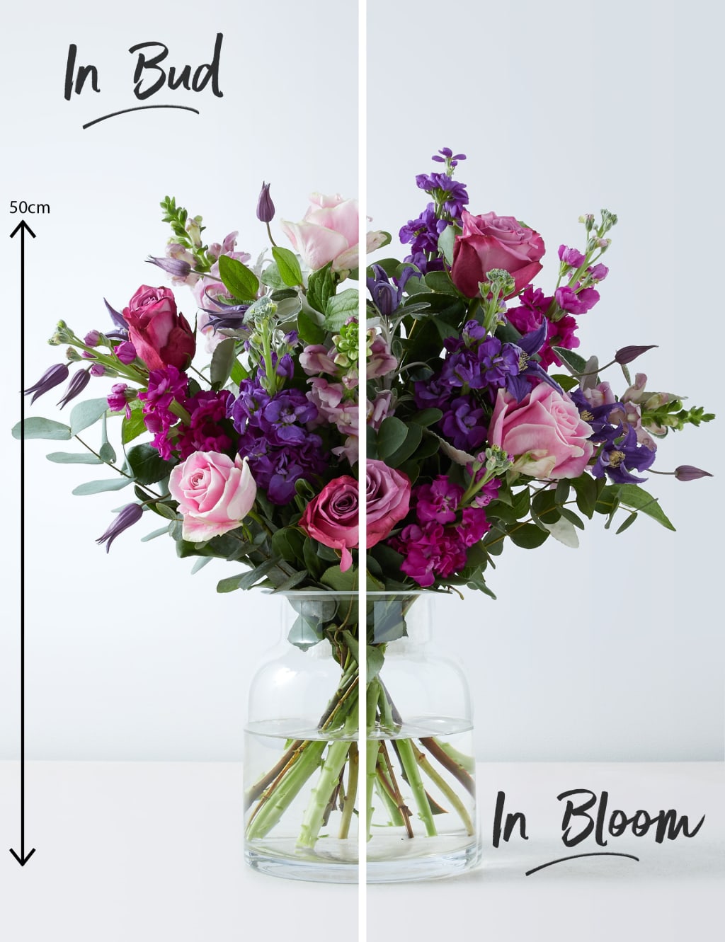 Rose & Clematis Bouquet 3 of 4