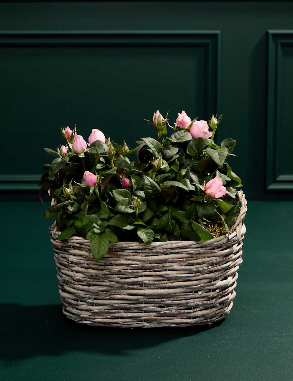 Luxury Pink Rose Basket 3 of 4