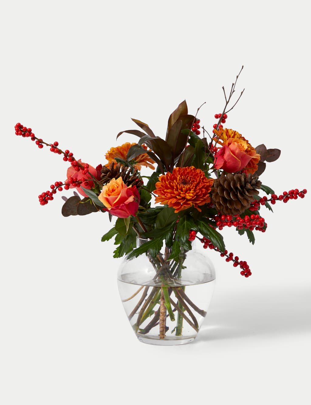 Bronze Chrysanthemum Bouquet 3 of 5