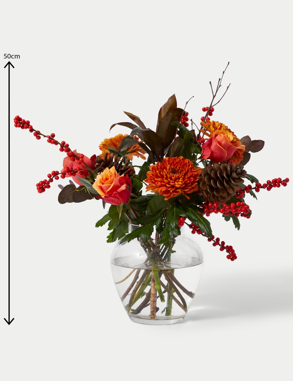 Bronze Chrysanthemum Bouquet 5 of 5