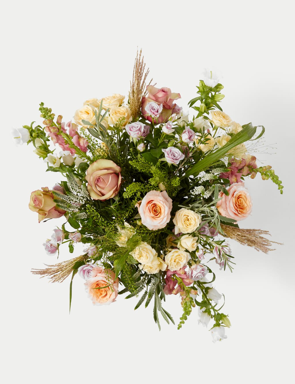 Rose, Spray Rose & Campanula Bouquet 2 of 6