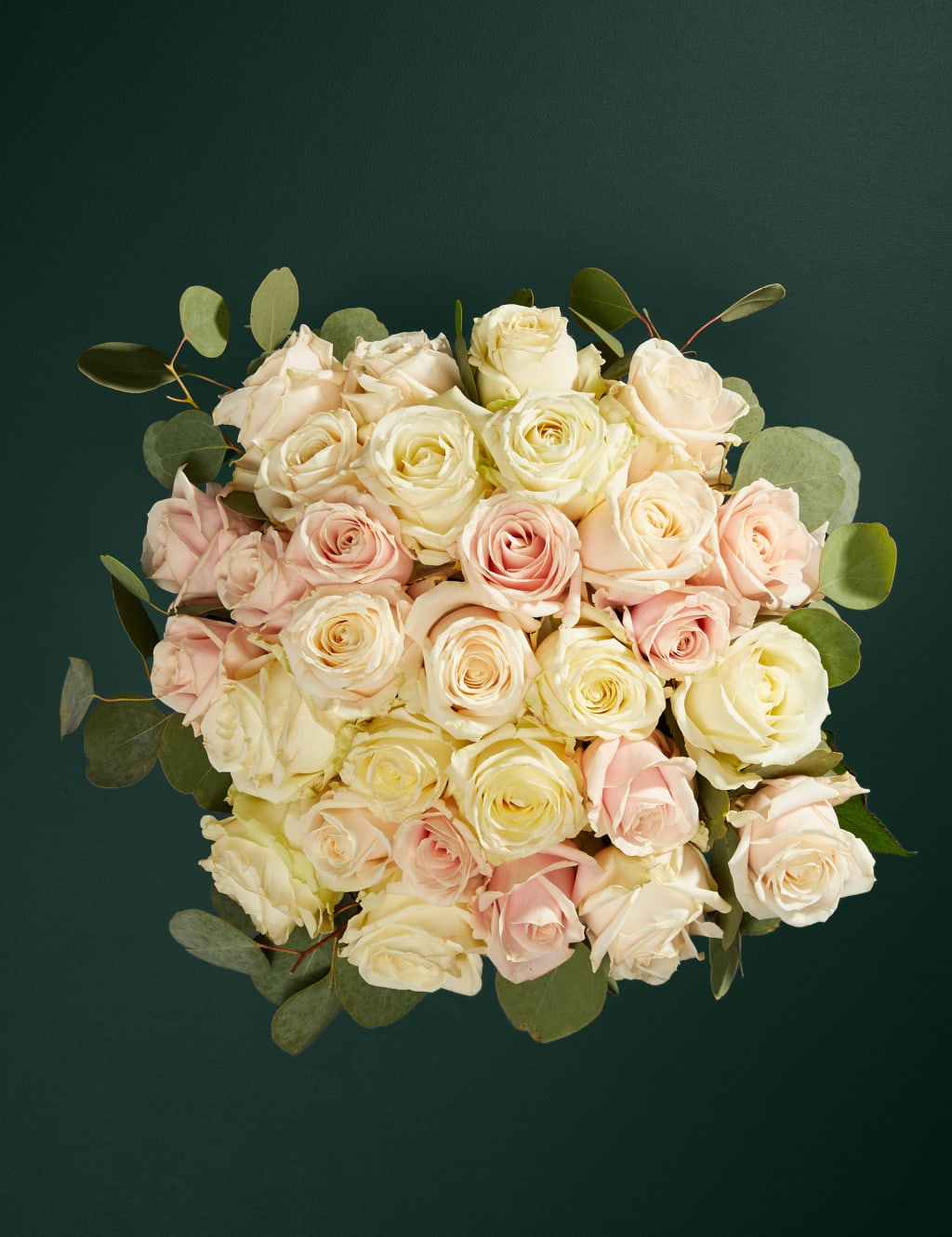 Valentines's Pastel Rose Bouquet 2 of 7