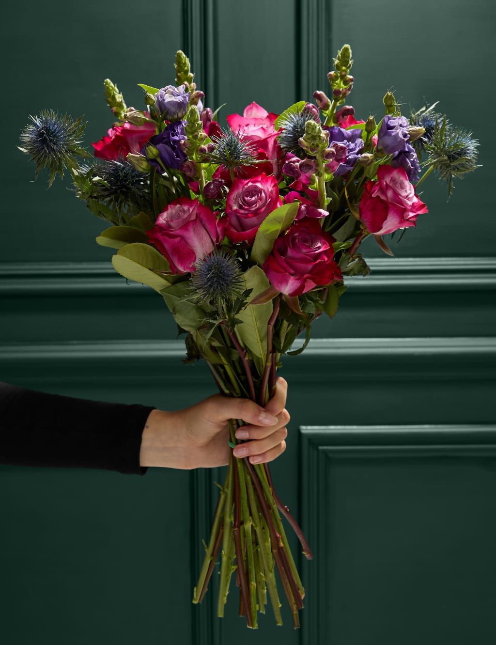 Rose, Antirrhinum & Lisianthus Bouquet 1 of 6