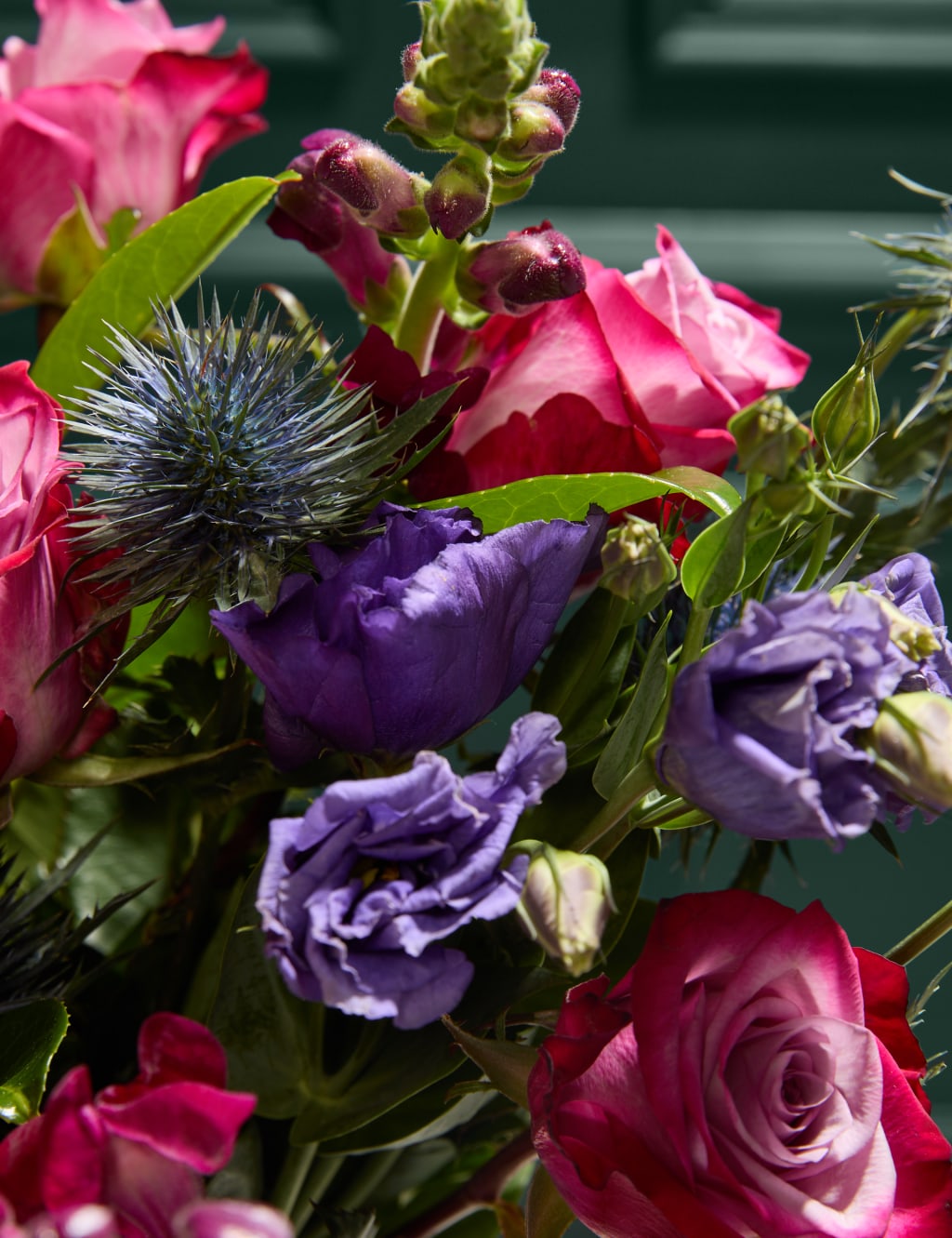 Rose, Antirrhinum & Lisianthus Bouquet 3 of 6