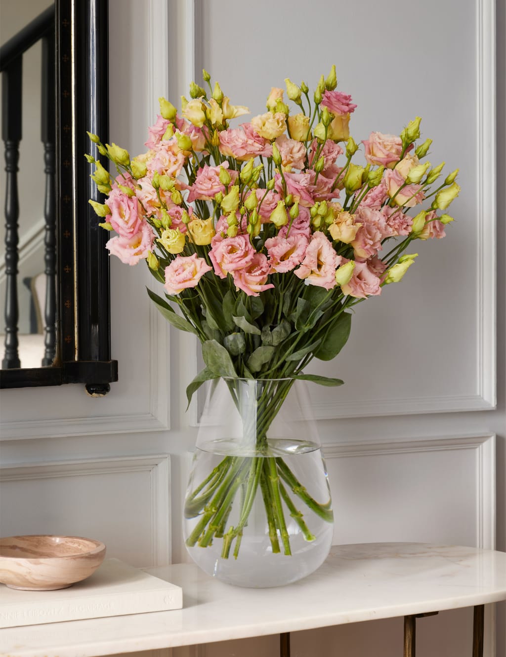 Salmon Lisianthus Flowers Bouquet 1 of 4
