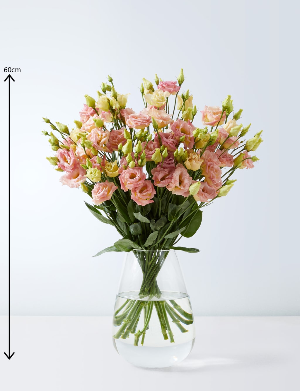 Salmon Lisianthus Flowers Bouquet 3 of 4