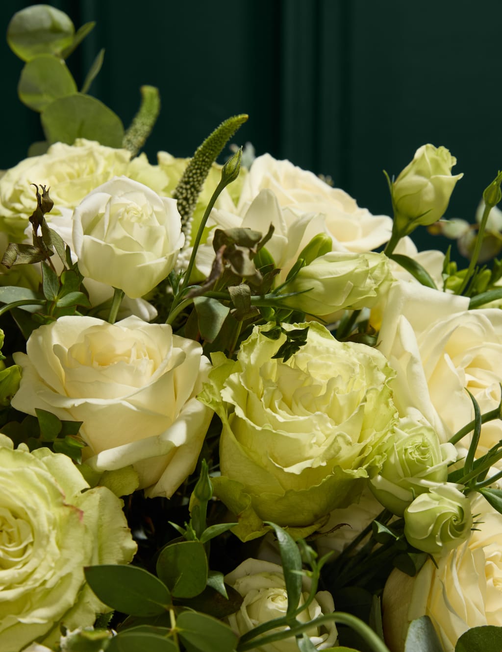 Rose, Freesia & Eucalyptus Bouquet 3 of 7