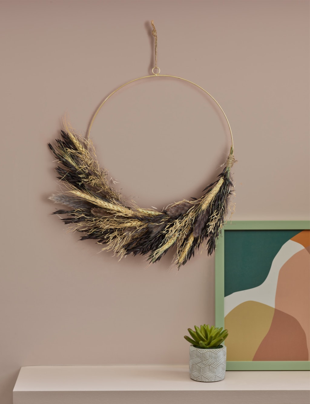 Make Your Own Dried Flower Wreath 1 of 5