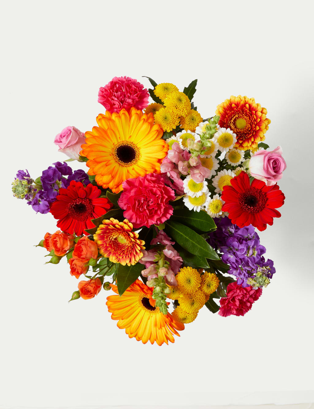 Gerbera, Carnation & Rose Bright Bouquet 2 of 5
