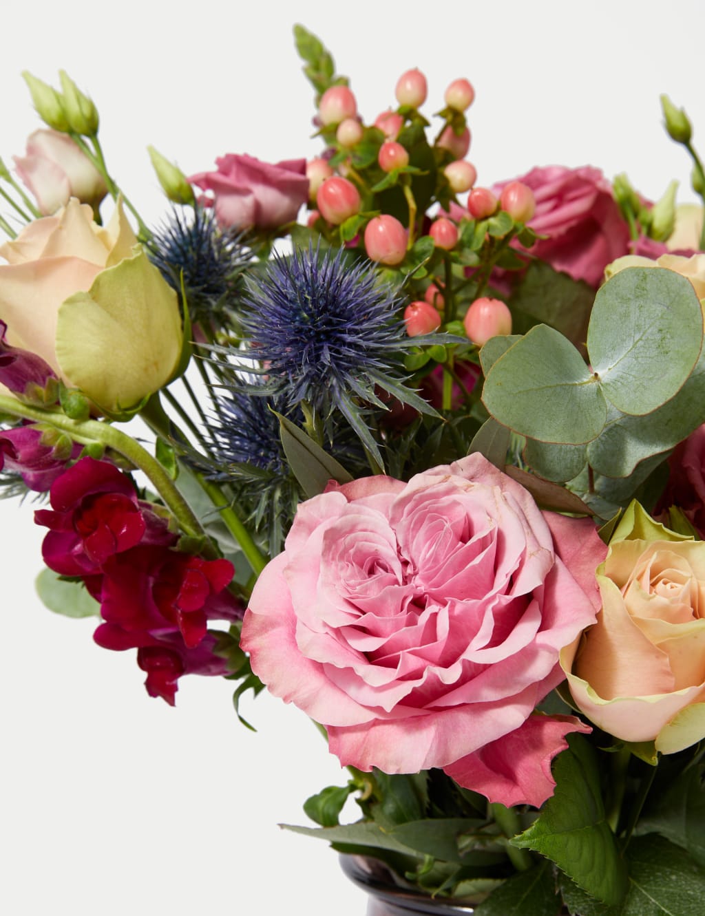 Rose & Spray Stock Bouquet with Vases 4 of 6