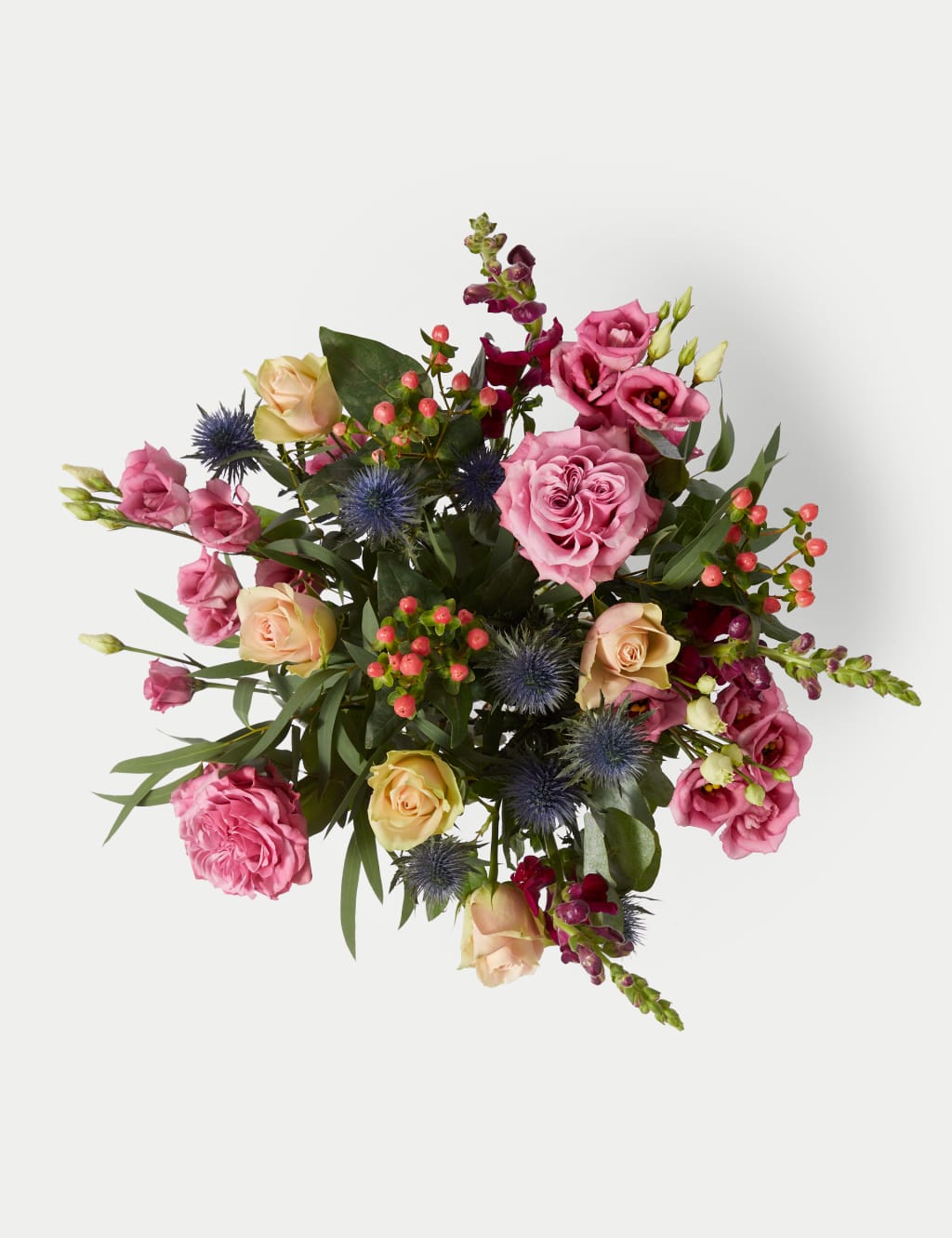 Rose & Spray Stock Bouquet with Vases 2 of 6