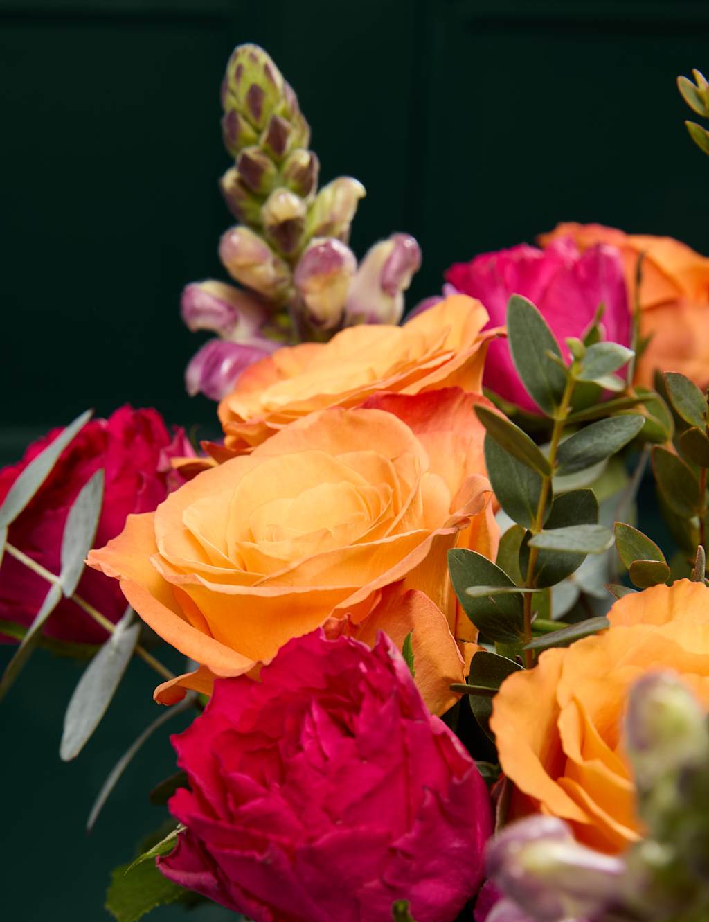 Bright Rose & Antirrhinum Bouquet 3 of 7