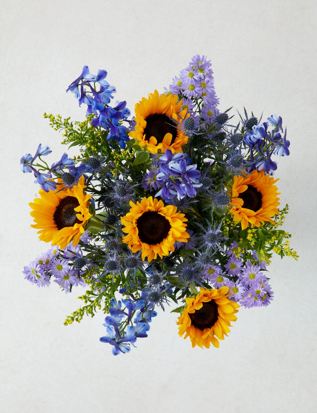 Seasonal Sunflower & Aster Bouquet 2 of 4