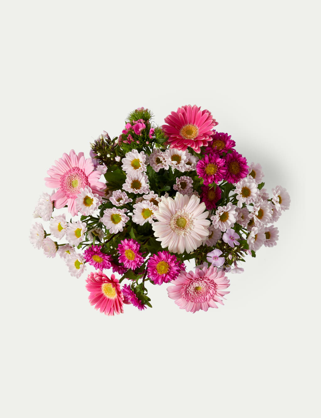 Aster & Germini Bouquet with Vintage Flower Print Tote Bag 2 of 6