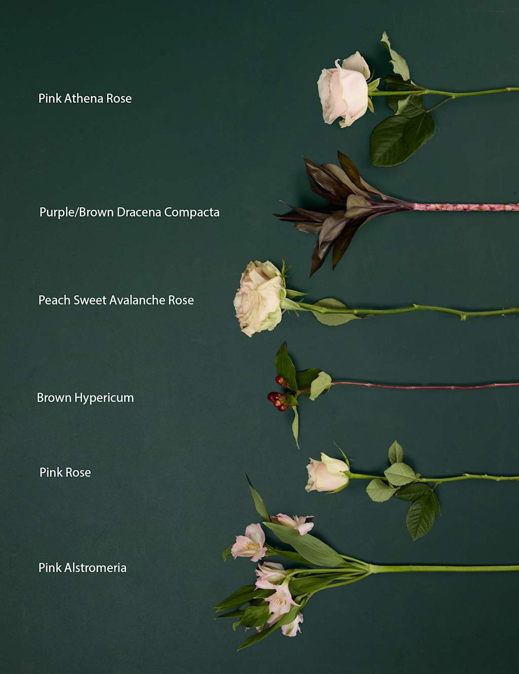 Vintage Rose, Hypericum & Eucalyptus Bouquet 4 of 6