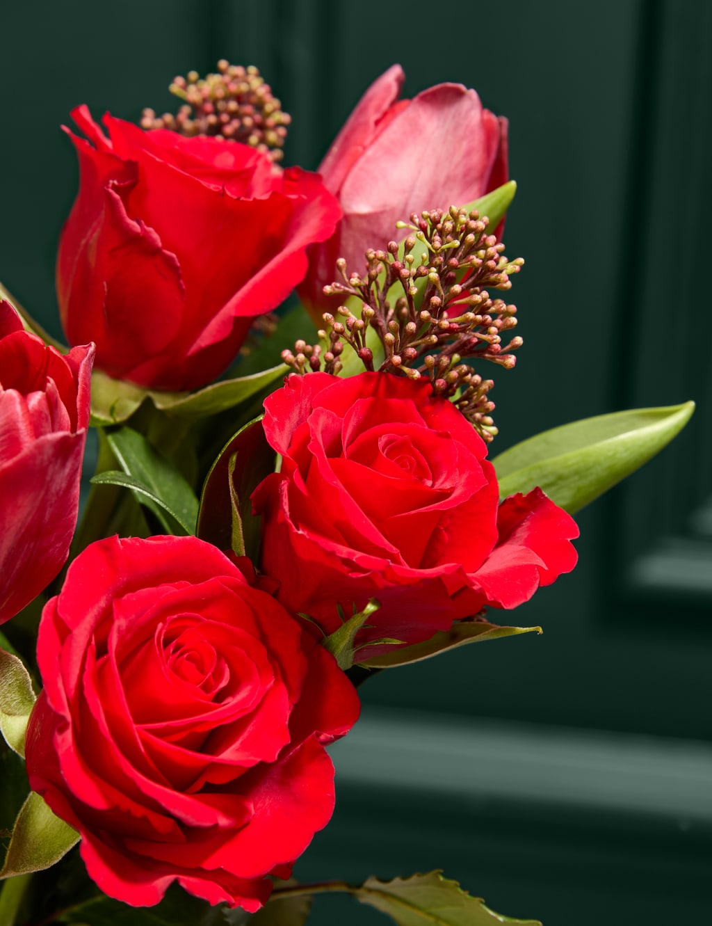Red Rose & Tulip Bouquet 3 of 4