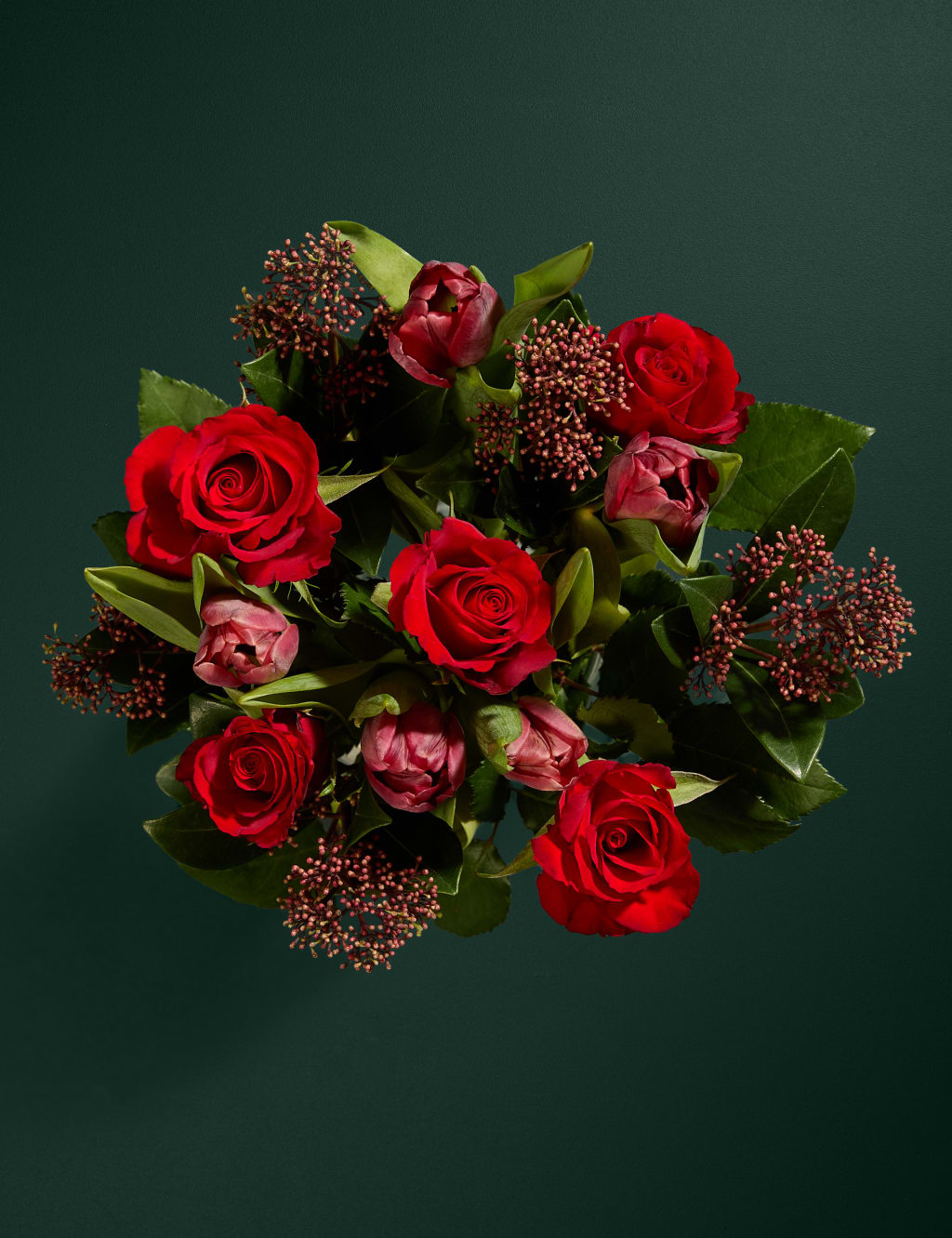 Red Rose & Tulip Bouquet 2 of 4