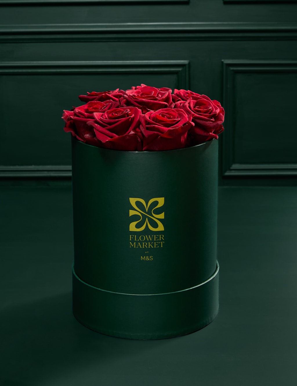 Everlasting Rose Hatbox with Valentine's Truffles 6 of 7
