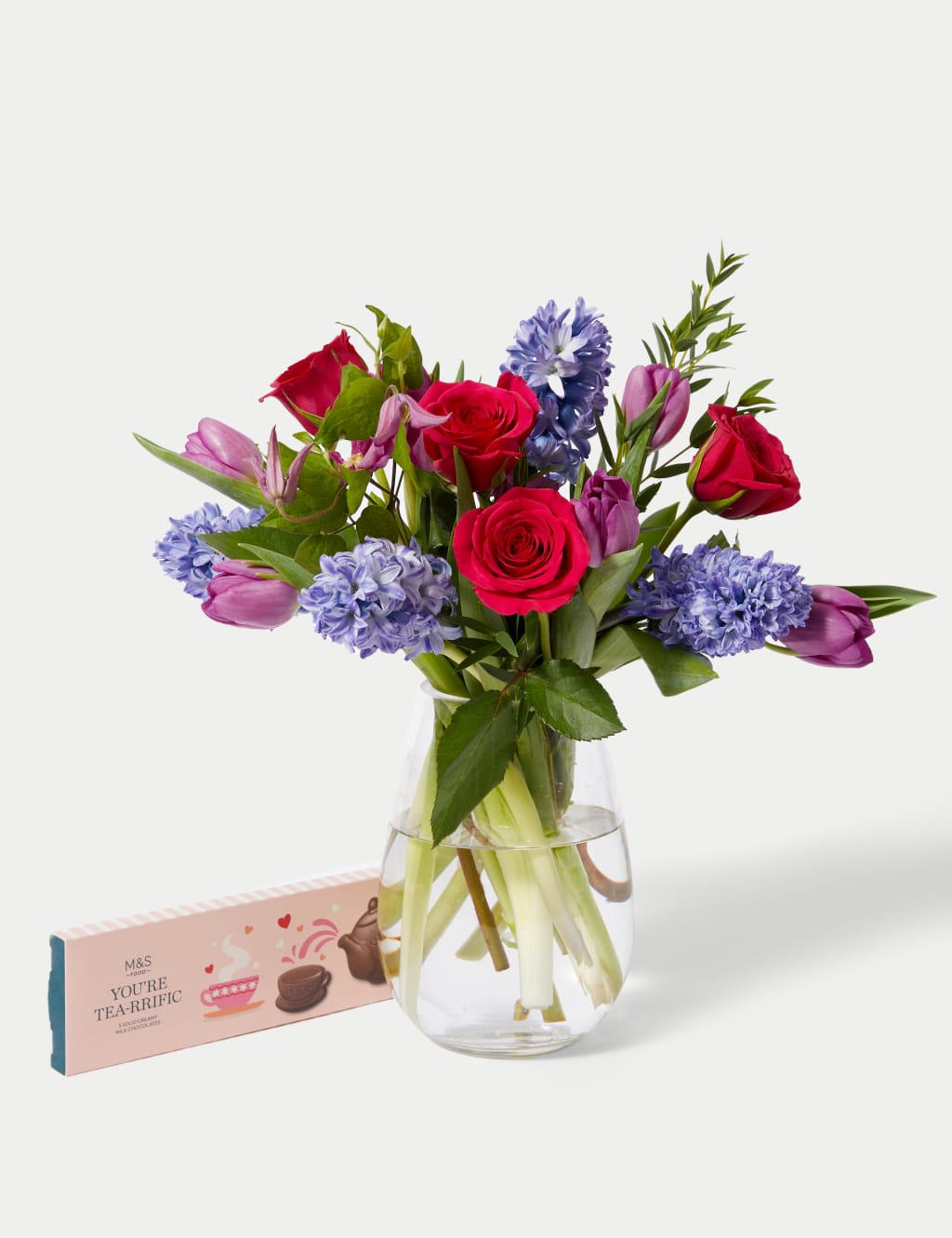 Mother's Day Rose & Hyacinth Bouquet With Chocolates 3 of 6