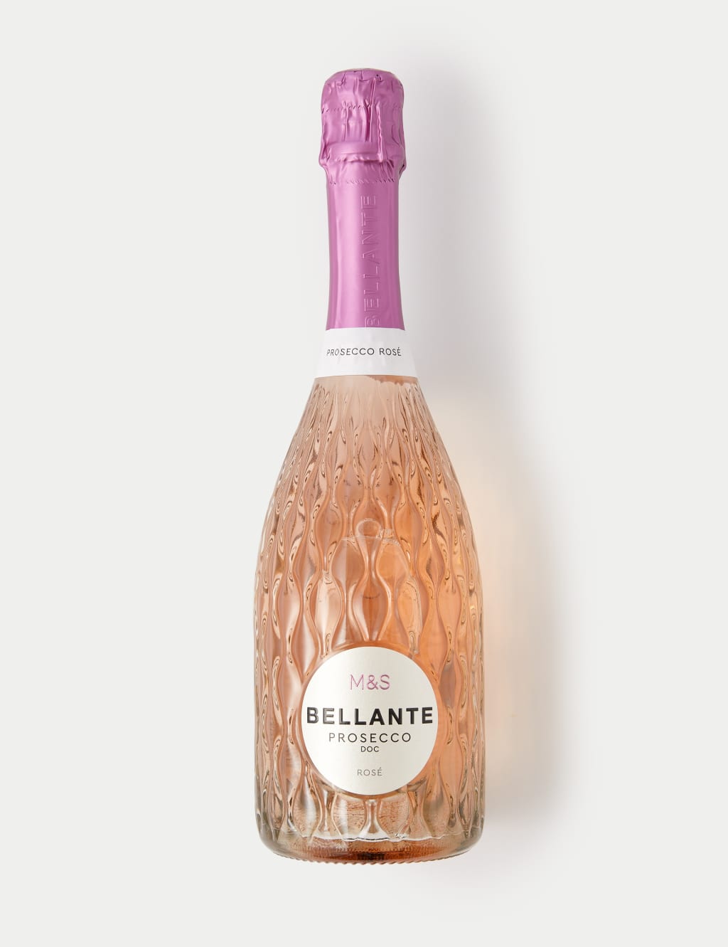 Pastel Pink Rose Bouquet with Prosecco Rosé 5 of 6