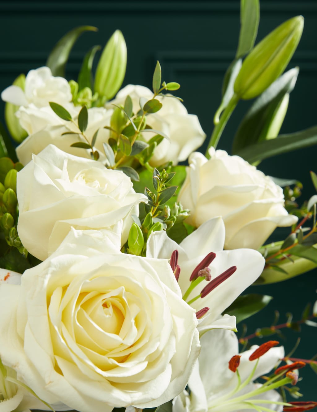 Birthday Rose Bouquet with Chocolates & Scented Candle 4 of 11