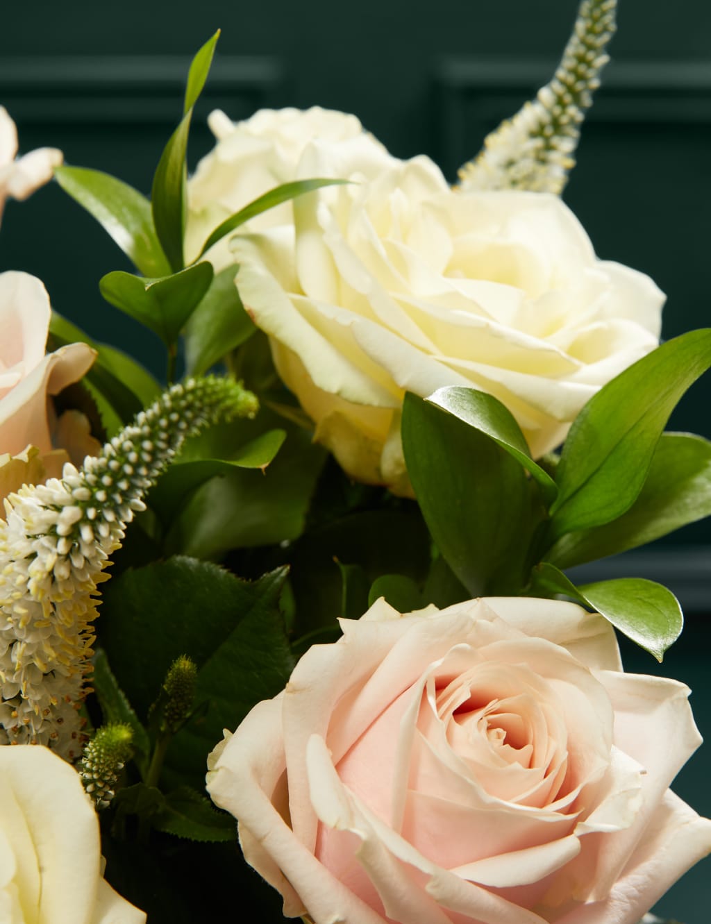 Thinking of You Rose Bouquet with Salted Caramels & Candle 3 of 8