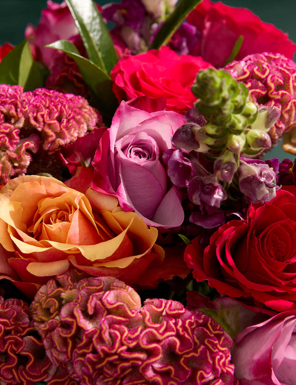 Rose Antirrhinium Celosia Bouquet 3 of 7