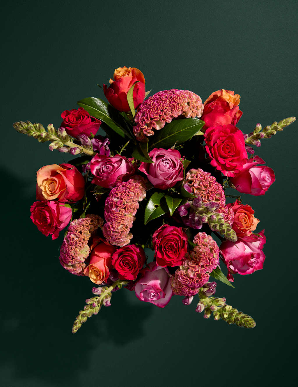 Rose Antirrhinium Celosia Bouquet 2 of 7
